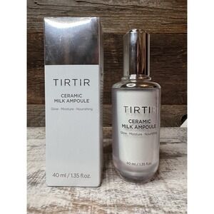 TIRTIR Ceramic Milk Ampoule – Glass Skin Glow Serum‎ 🎀 K-Beauty Gift
